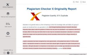 Plagiarism Checker X Crack 8 + License Key Free Download